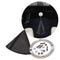 Vertical Shifter or Emergency Brake Boot with Round Trim Ring