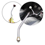Shift Lever Arm - Solid One-Piece Chrome or Black Steel Automatic Stick - Choose Length, Style & Finish