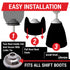 American Shifter Nostalgic Chrome Shift Boot Cap For a Clean and Tidy Interior