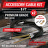 Heavy-Duty Rear Disk Clevis Kit for GM Chevy - Includes One Stainless Steel Pair