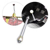 Shift Lever Arm - Solid One-Piece Chrome or Black Steel Automatic Stick - Choose Length, Style & Finish