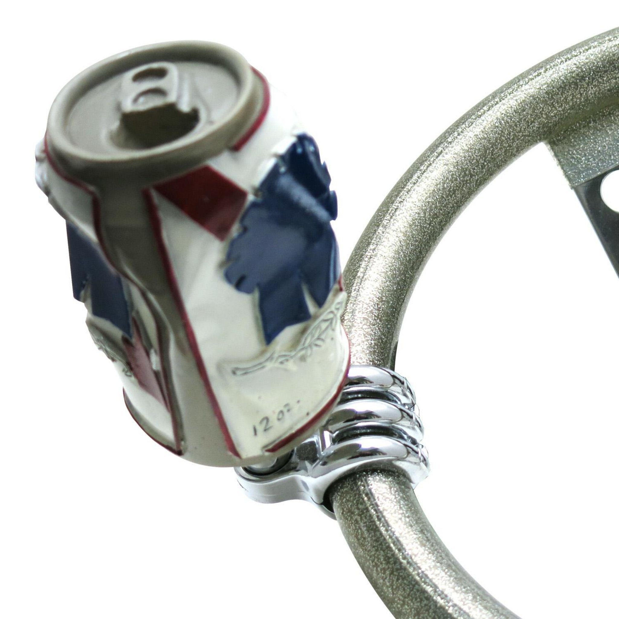 Crushed Beer Can Custom Adjustable Suicide Brody Necker Knob for Steering Wheel