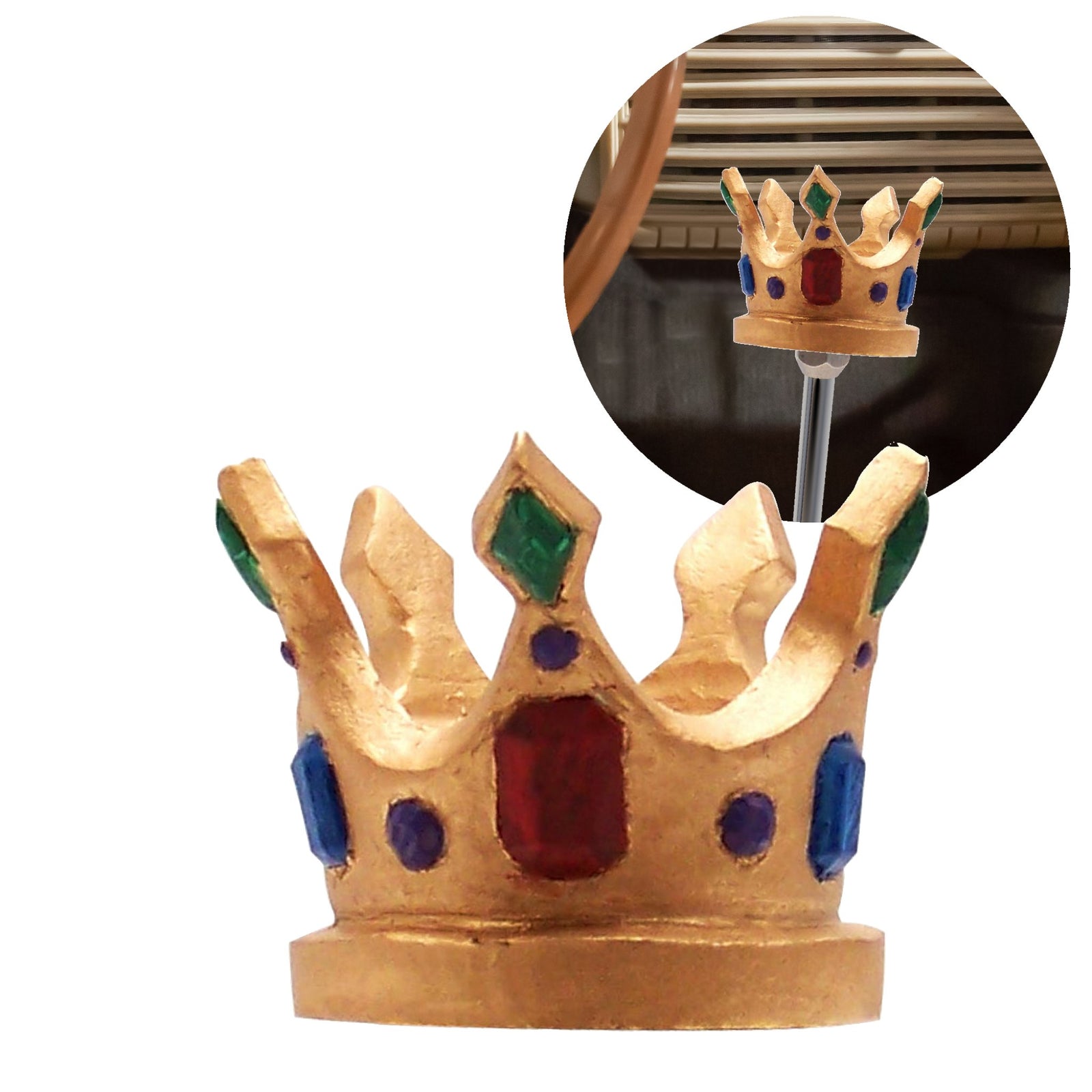 Royal Crown Custom Shift Knob Handcrafted-Limited Edition-Universal Fit Hot Rod