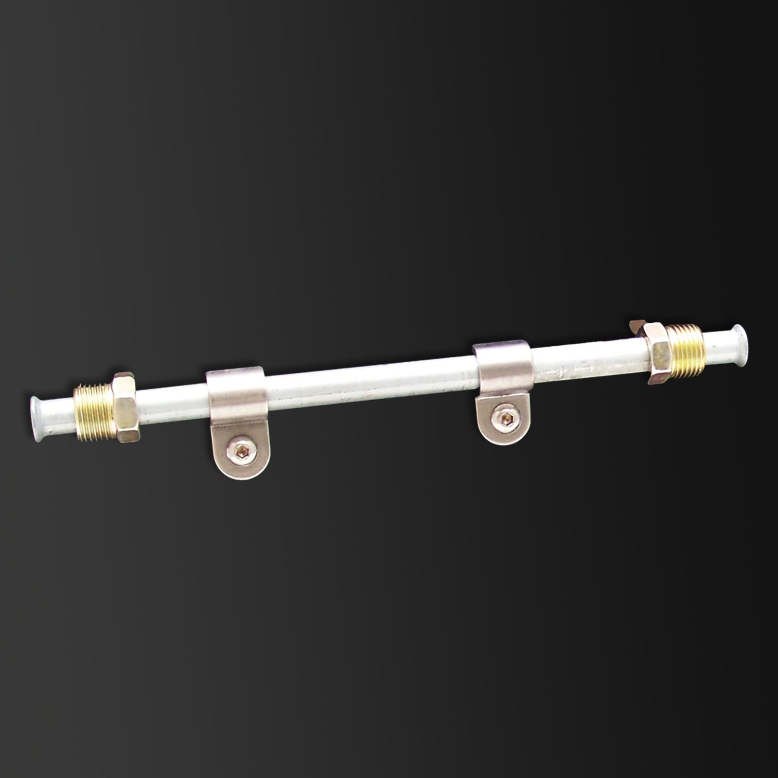 Single Stainless Steel Brake / Fuel Line Clamps - Pack of 12 with Hardware