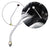 Shift Lever Arm - Solid One-Piece Chrome or Black Steel Automatic Stick - Choose Length, Style & Finish