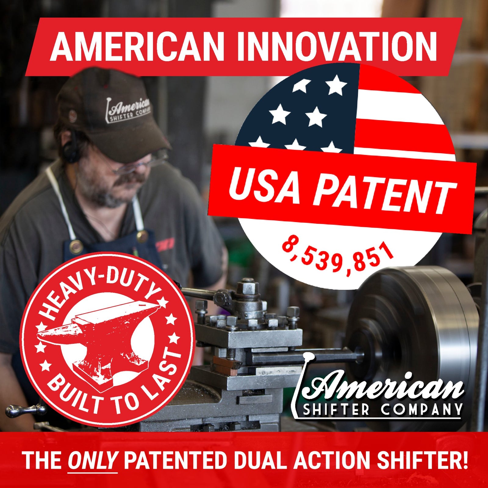 Side Detent Shifter Adapter For Both Push Button And Side Shifting - Dual Action