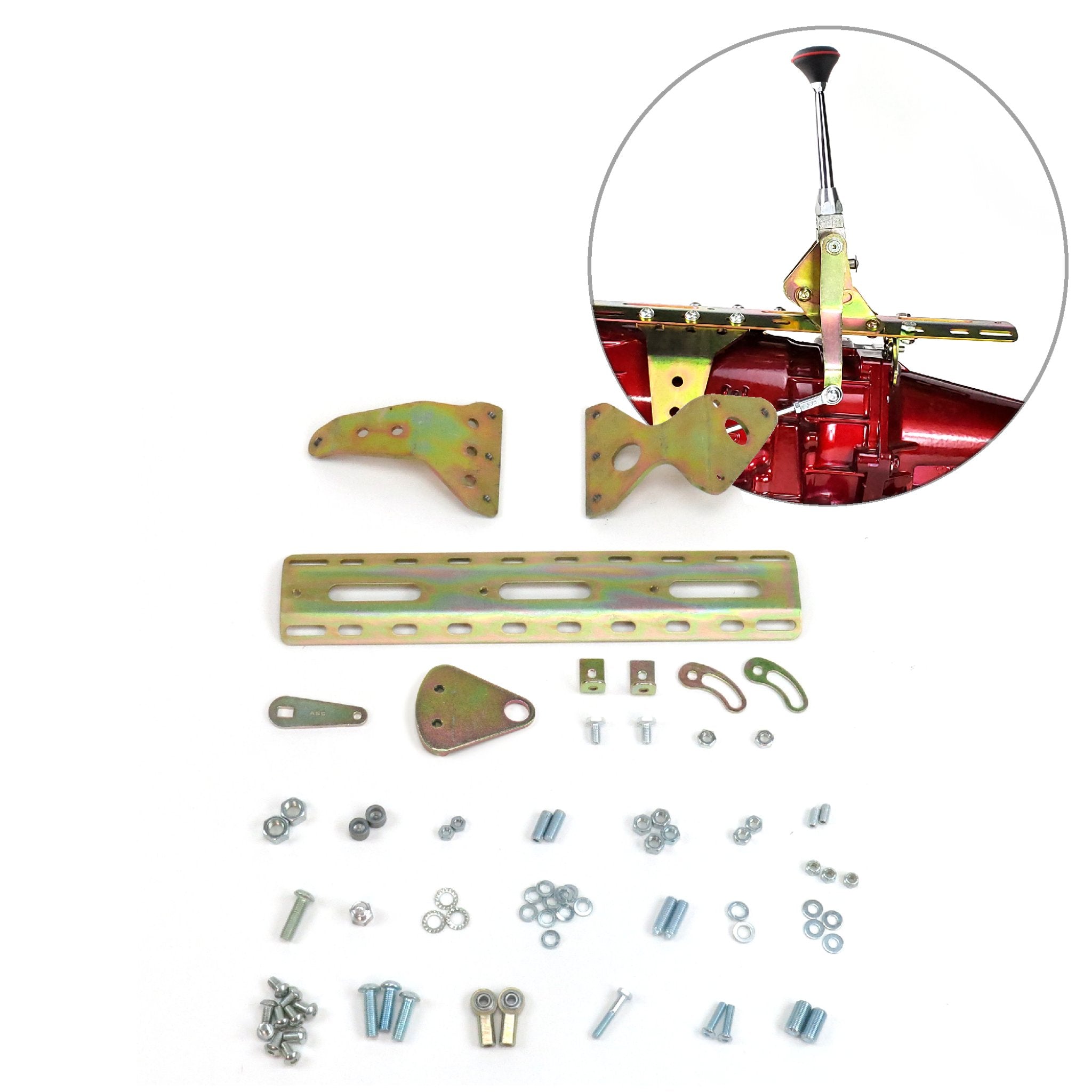 GM 700 R4 Overdrive Transmission Conversion Bracket Kit Fits Most Shifters Chevy