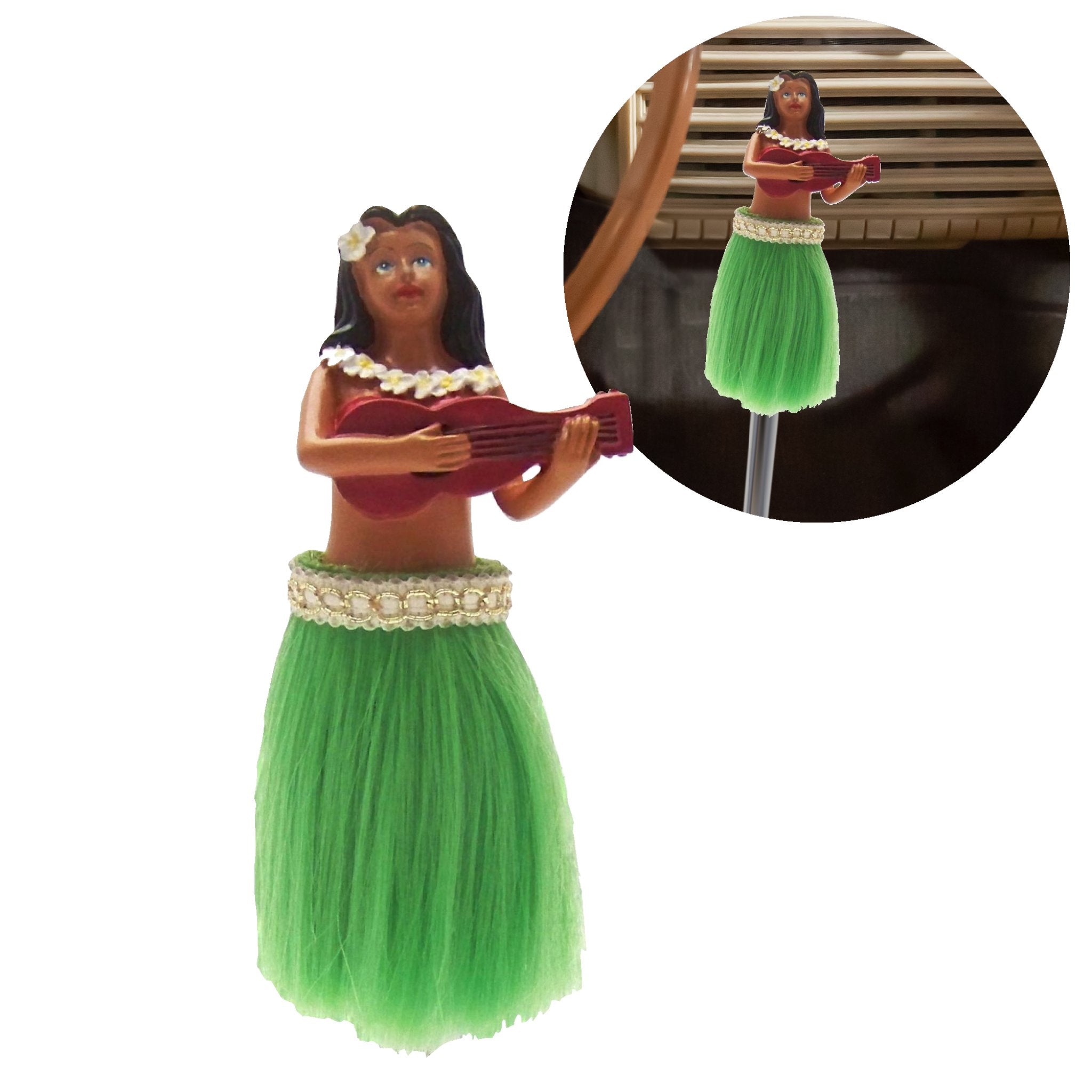 LaiLai the Hula Girl Custom Shift Knob Handcrafted Limited Edition Hot Rod