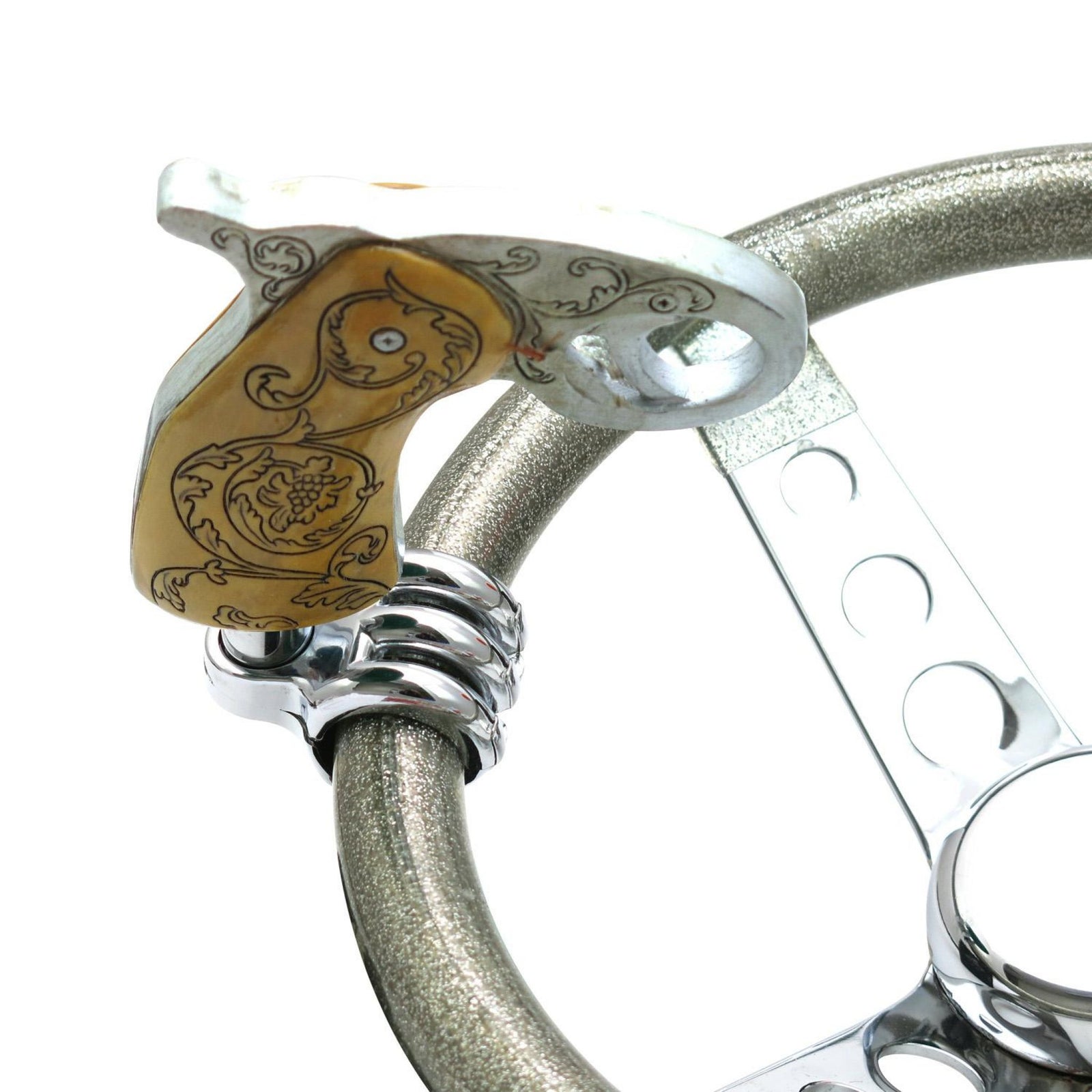 Pistol Grip Gun Custom Adjustable Suicide Brody Necker Knob for Steering Wheel