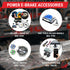 eBRAKE PRO+ Power Remote Mount Emergency Parking Brake Kit With Motor Control
