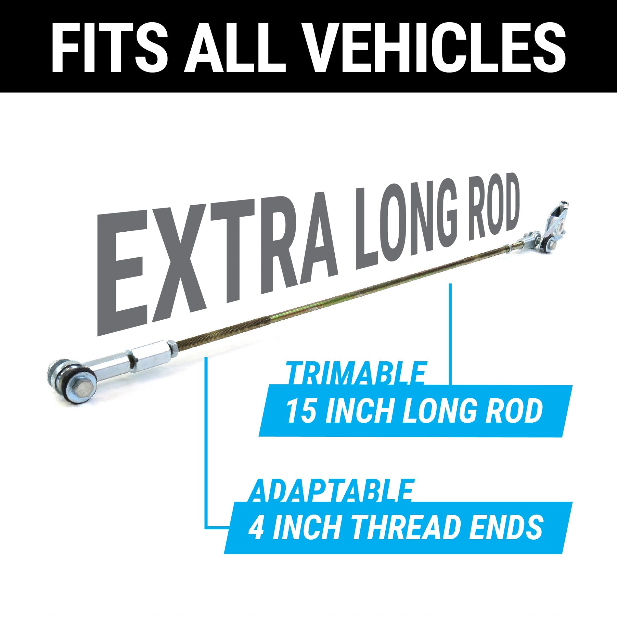 Universal Adjustable GM Transmission Column Shift Linkage Kit TH-350 700R4 4L60