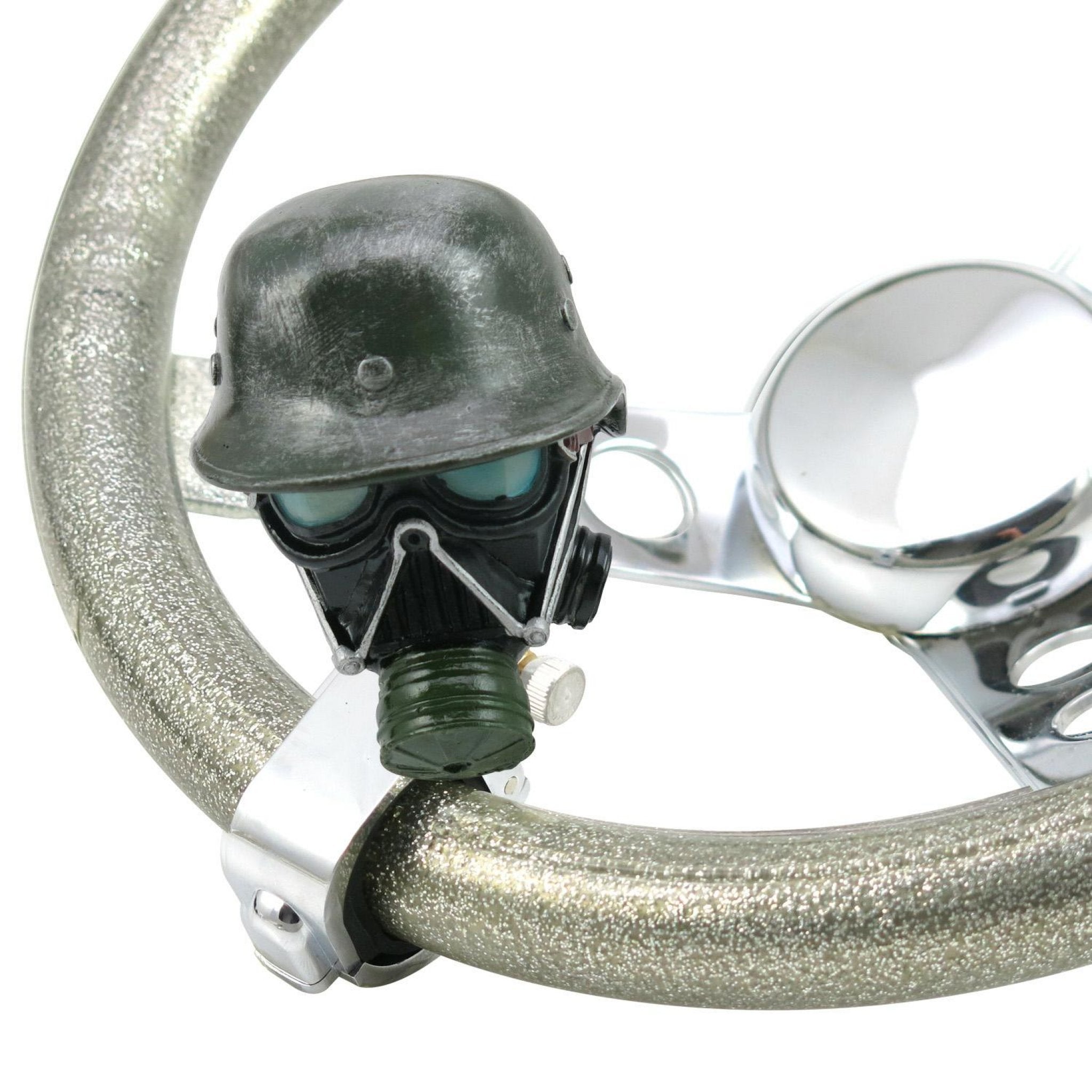 Noz Gas Mask Custom 2 Position Suicide Brody Necker Knob for Steering Wheel
