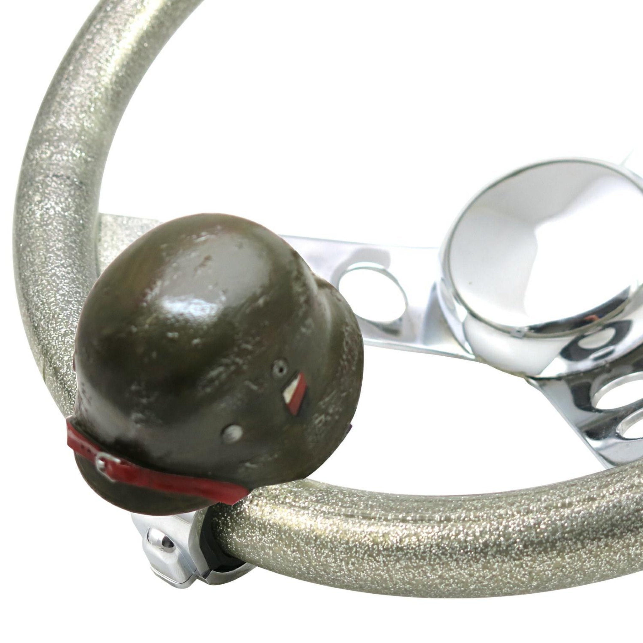 German WII Helmet Custom 2 Position Suicide Brody Necker Knob for Steering Wheel