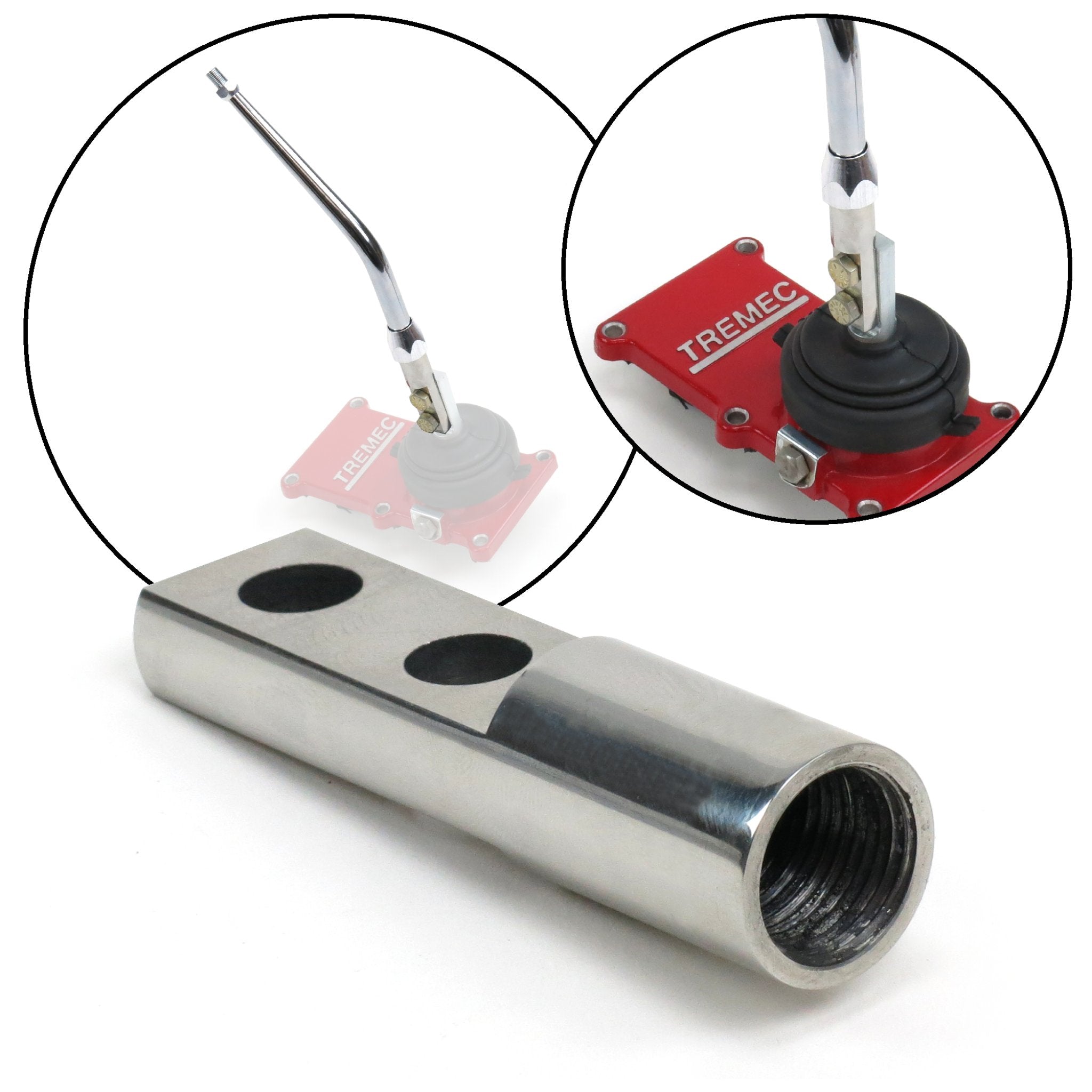American Shifter Billet Shift Arm Adapter Fits TKO - Magnum Tremec Shifter Arms