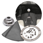 Vertical Shifter or Emergency Brake Boot with Trim Ring and Cap