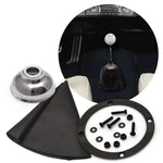 Vertical Shifter or Emergency Brake Boot with Trim Ring and Cap