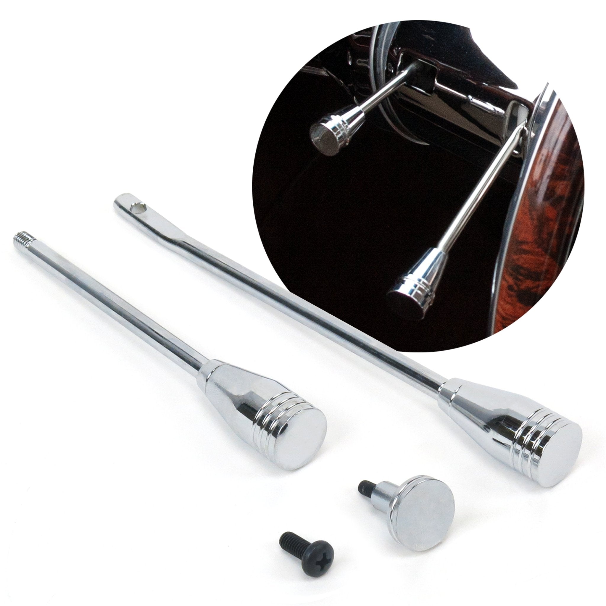 Early GM Billet Aluminum Classic Column Shifter Dress Up Kit - Levers & Knob
