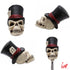 Timmy the Top Hat Skull Custom Shift Knob Handcrafted Limited Edition - Hot Rod