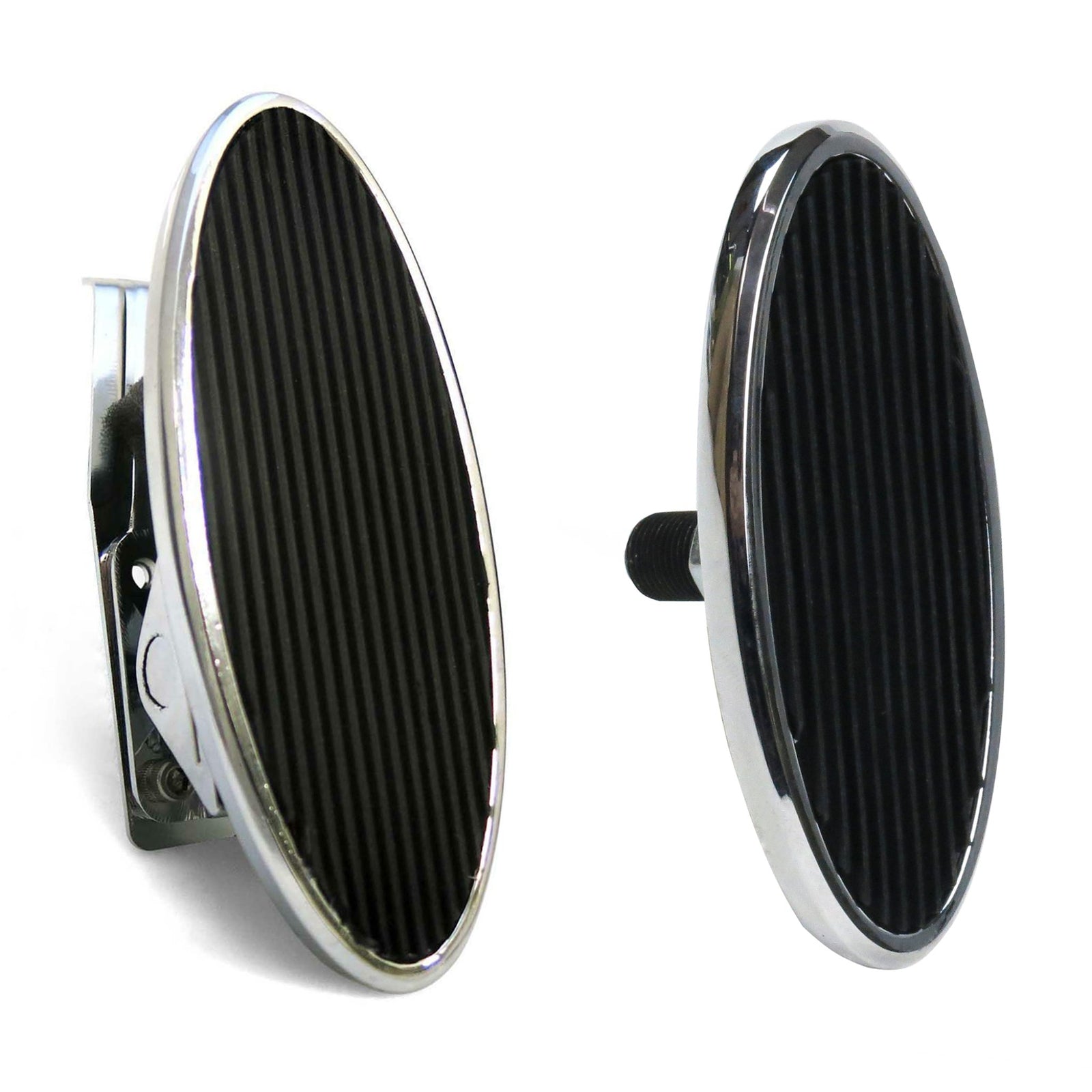 Billet Floor Mount Gas Pedal & Small Oval Brake/Clutch Pedal