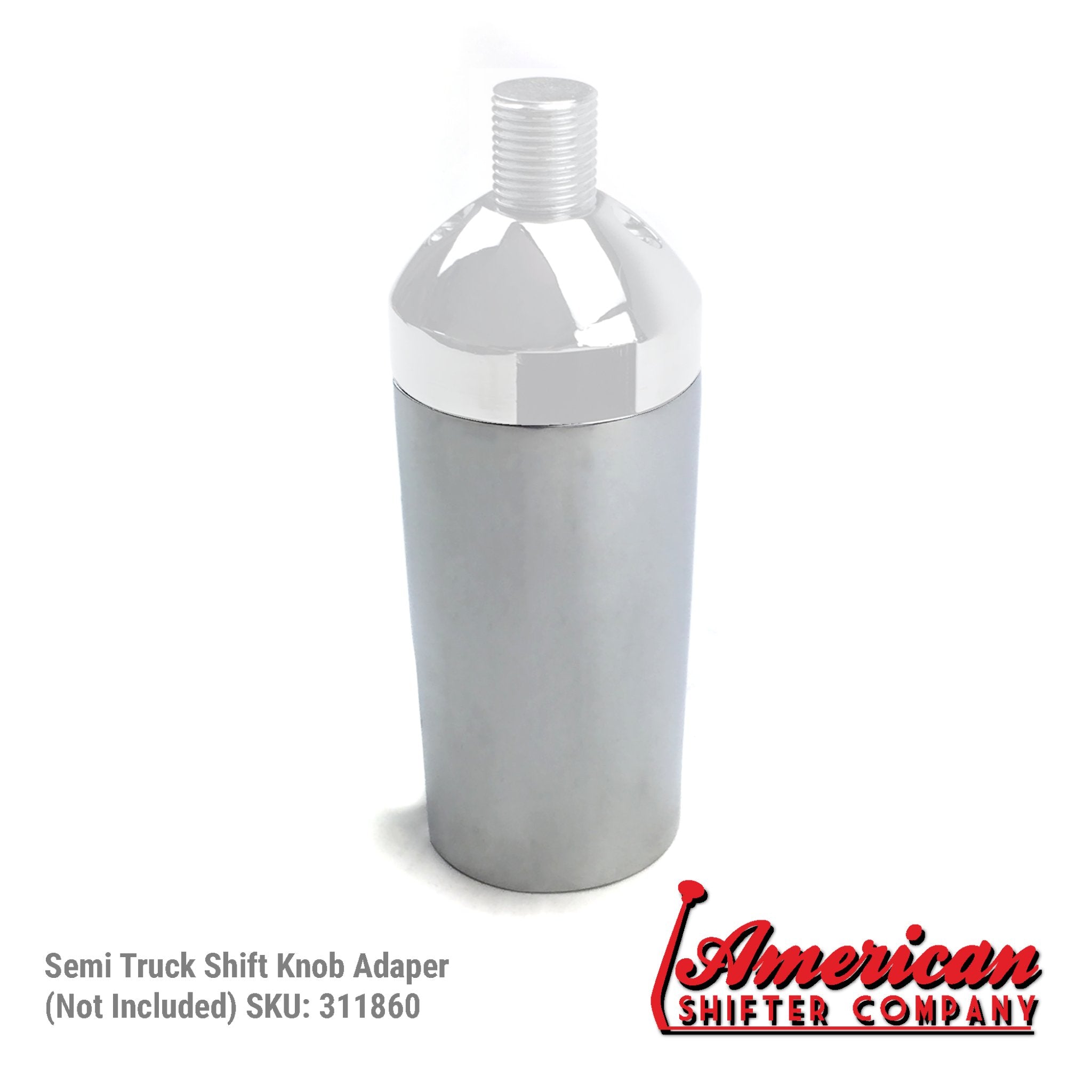 Semi Truck Shift Knob Conversion Adapter Sleeve- Precision Cast Alloy Upgrade