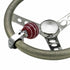 Red Super Stripe Custom 2 Position Suicide Brody Necker Knob  for Steering Wheel