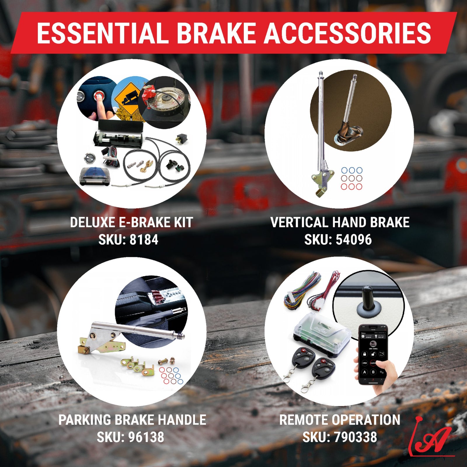Heavy-Duty Rear Disk Clevis Kit for GM Chevy - Includes One Stainless Steel Pair
