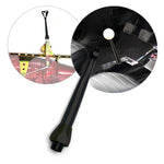 Shift Lever Arm - Solid One-Piece Chrome or Black Steel Automatic Stick - Choose Length, Style & Finish