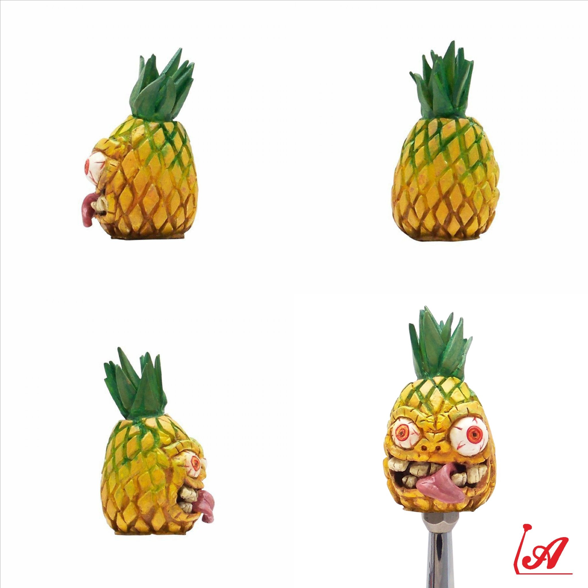 Tiki Pineapple Custom Shift Knob Handcrafted Limited Edition Universal Hot Rod