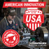2019-Present SsangYong Korando Rally Stripe Round Weighted Shift Knob - 16mm x 1.5 Insert 5 & 6 Speed Pattern Ivory & Red
