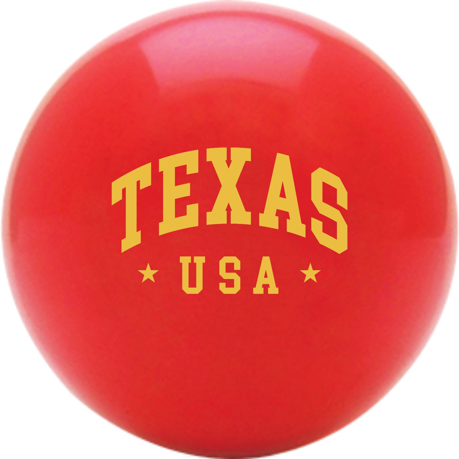 Custom Printed Solid Billiard Pool Cue Ball Shift Knob with Steel M16 x 1.5 Insert 302