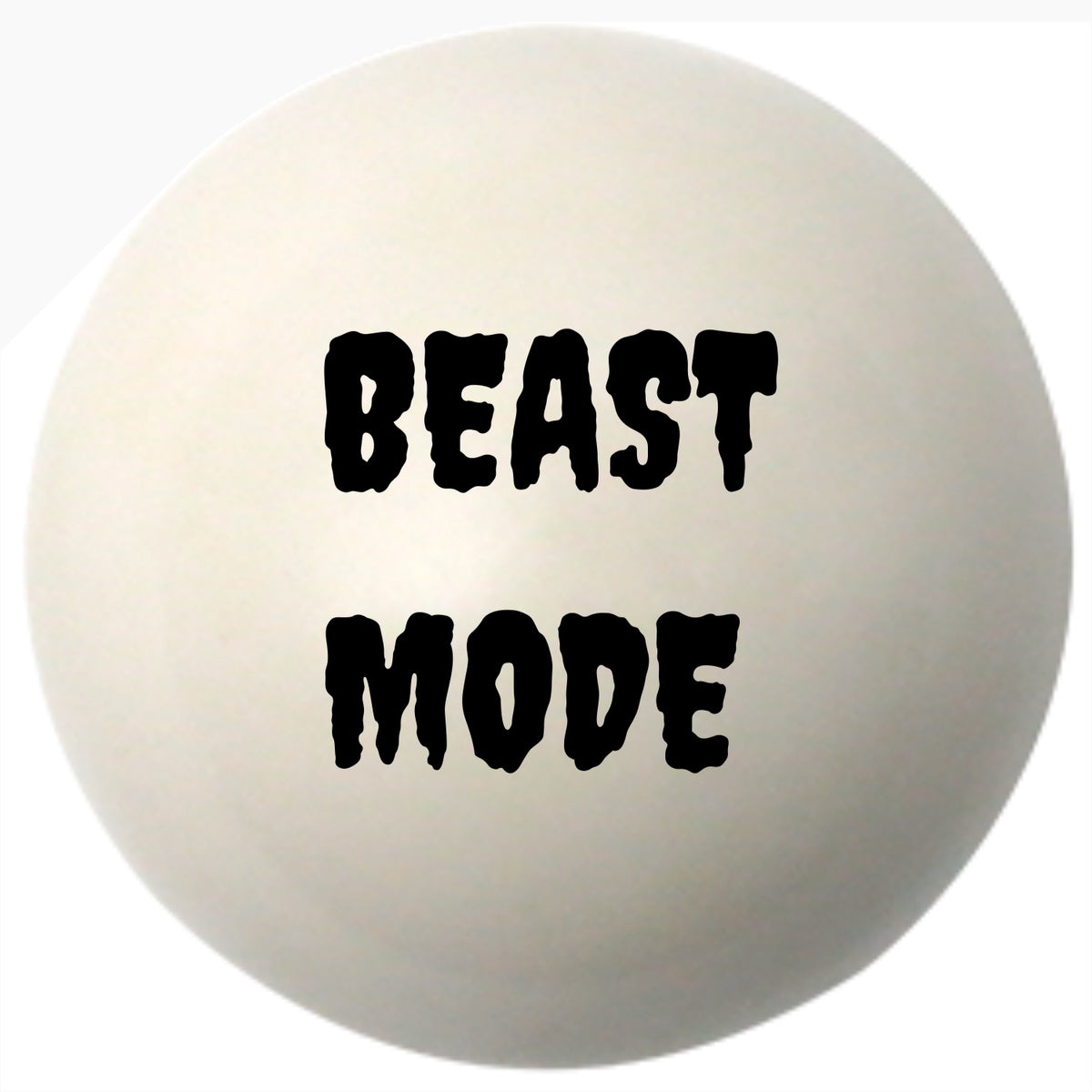 Custom Printed Solid Billiard Pool Cue Ball Shift Knob with Steel M16 x 1.5 Insert 341