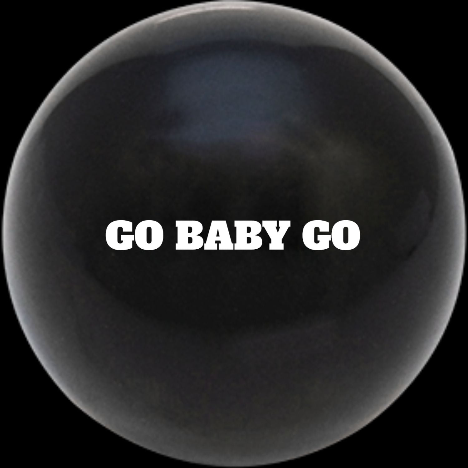 Custom Printed Solid Billiard Pool Cue Ball Shift Knob with Steel M16 x 1.5 Insert 295