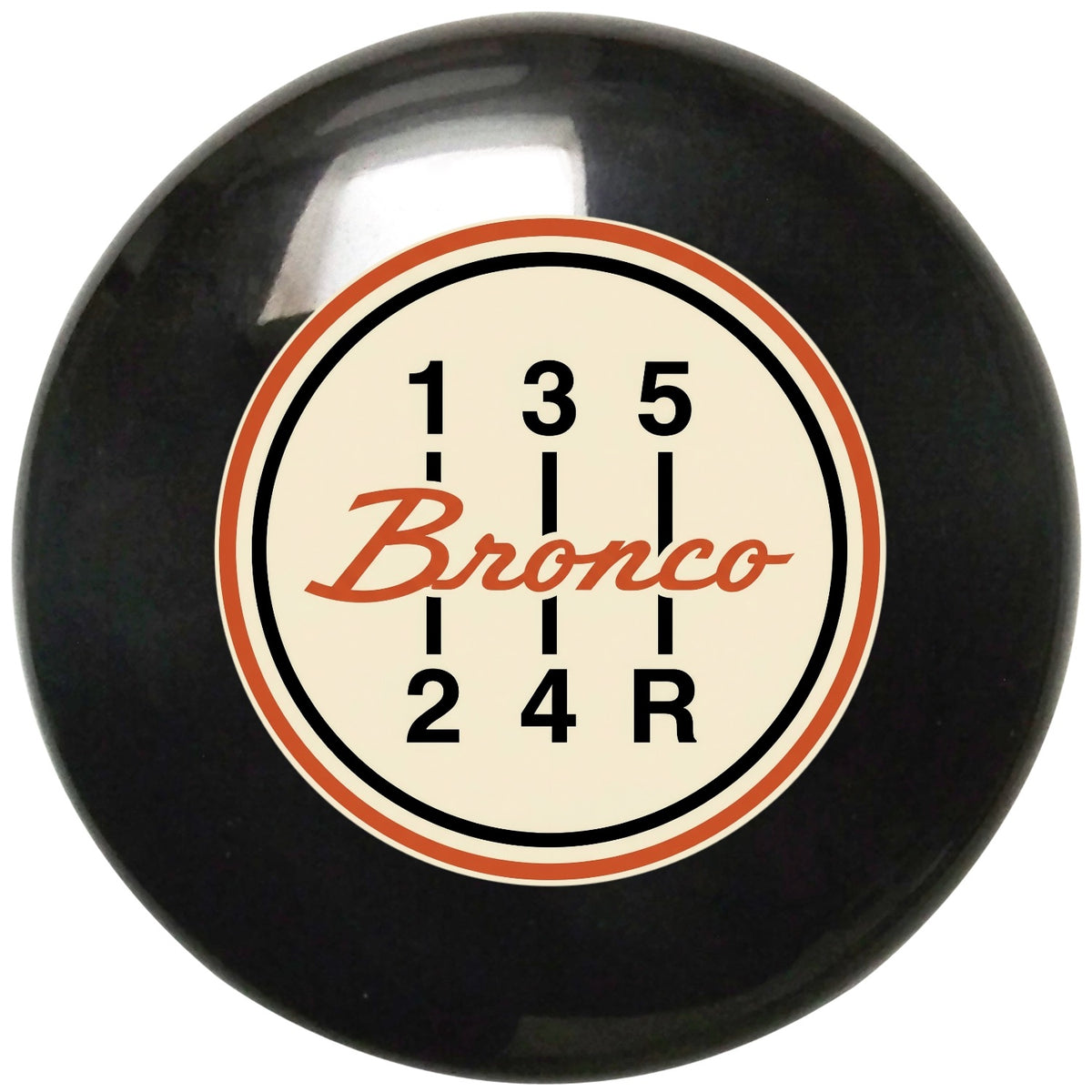 Custom Printed Retro Mushroom Series Custom Shift Knob with M16 x 1.5 Insert 391