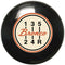 Custom Printed Retro Mushroom Series Custom Shift Knob with M16 x 1.5 Insert 391