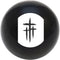 Custom Printed Solid Billiard Pool Cue Ball Shift Knob with Steel M16 x 1.5 Insert 401