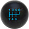 Custom Printed Solid Billiard Pool Cue Ball Shift Knob with Steel M16 x 1.5 Insert 577