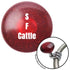 Custom Printed Retro Mushroom Metal Flake Adjustable Suicide Brodie Steering Wheel Knob 337