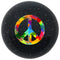 Custom Printed Translucent Metal Flake Sparkle Retro Vintage Round Shift Knob with 16mm x 1.5 Insert 273