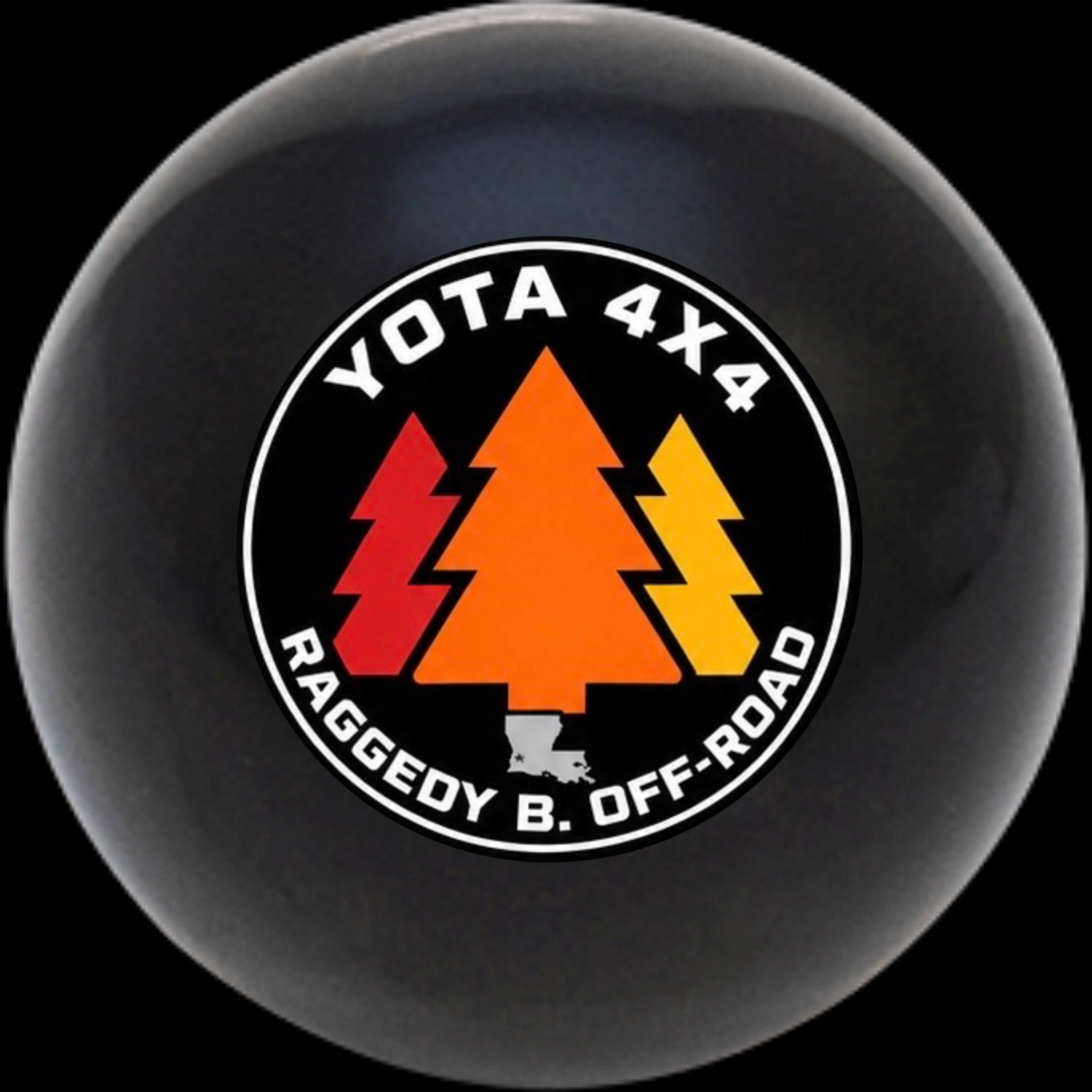 Custom Printed Solid Billiard Pool Cue Ball Shift Knob with Steel M16 x 1.5 Insert 296