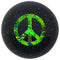 Custom Printed Translucent Metal Flake Sparkle Retro Vintage Round Shift Knob with 16mm x 1.5 Insert 263