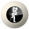 Custom Printed Solid Billiard Pool Cue Ball Shift Knob with Steel M16 x 1.5 Insert 394