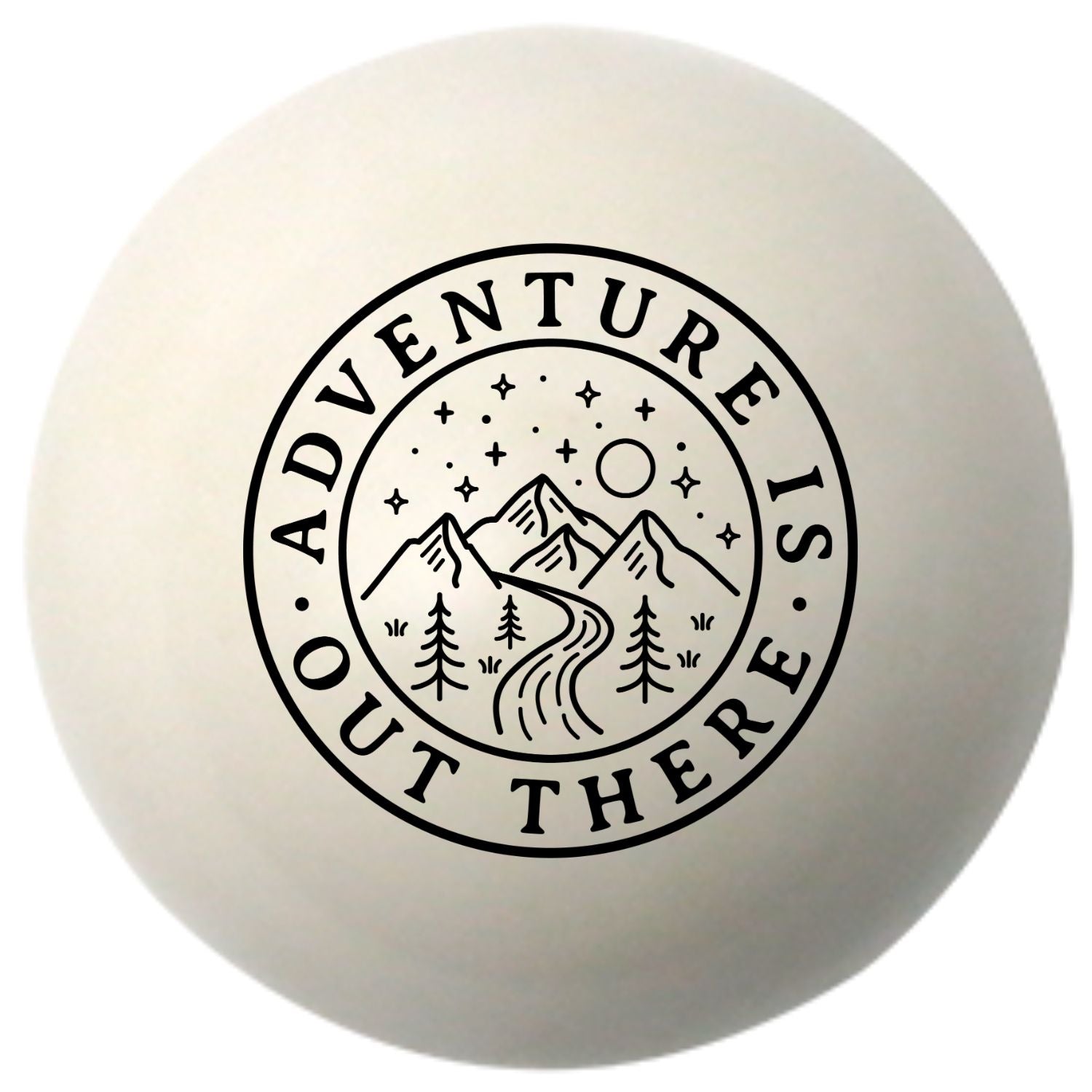 Custom Printed Solid Billiard Pool Cue Ball Shift Knob with Steel M16 x 1.5 Insert 234