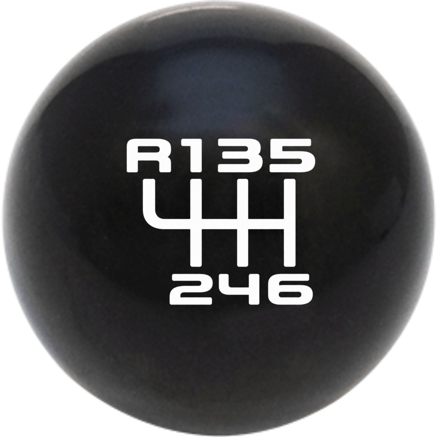 Custom Printed Solid Billiard Pool Cue Ball Shift Knob with Steel M16 x 1.5 Insert 367