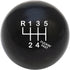 Custom Printed Solid Billiard Pool Cue Ball Shift Knob with Steel M16 x 1.5 Insert 371