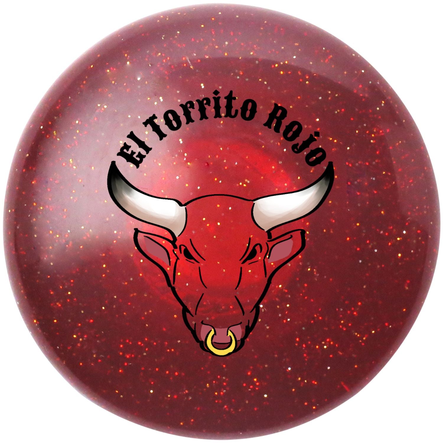 Custom Printed Retro Mushroom Series Custom Shift Knob with M16 x 1.5 Insert 288