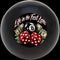 Custom Printed Solid Billiard Pool Cue Ball Shift Knob with Steel M16 x 1.5 Insert 411