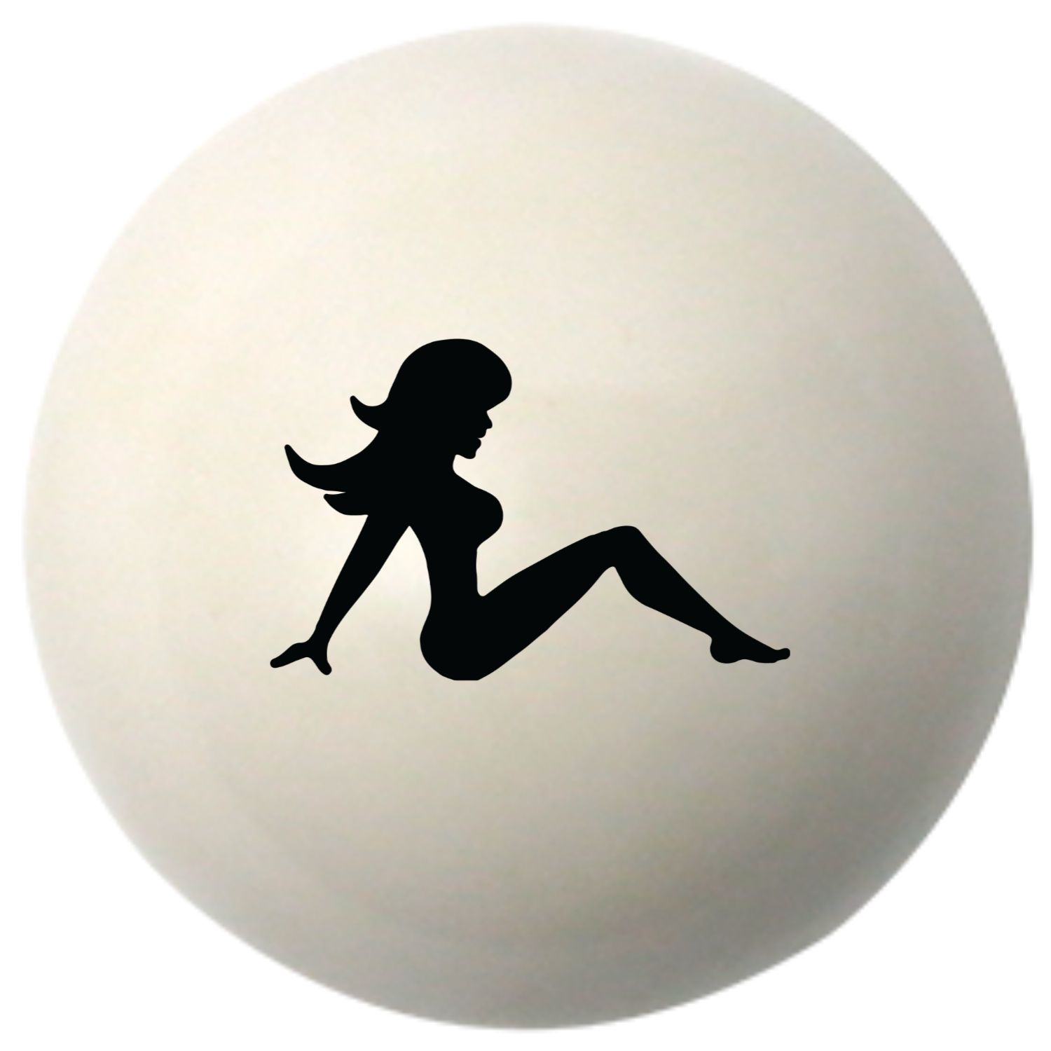 Custom Printed Solid Billiard Pool Cue Ball Shift Knob with Steel M16 x 1.5 Insert 254