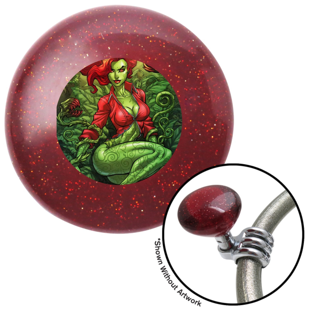 Custom Printed Retro Mushroom Metal Flake Adjustable Suicide Brodie Steering Wheel Knob 385