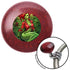 Custom Printed Retro Mushroom Metal Flake Adjustable Suicide Brodie Steering Wheel Knob 385