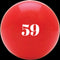 Custom Printed Solid Billiard Pool Cue Ball Shift Knob with Steel M16 x 1.5 Insert 272